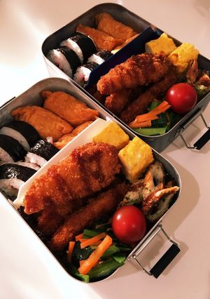 息子たちの弁当　23/4/27-レシピのメイン写真