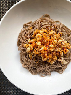 揚げ玉辣油混ぜ蕎麦-レシピのメイン写真