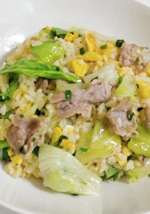 レタスチャーハン-レシピのメイン写真