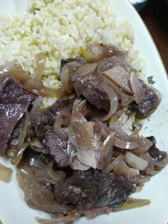 牛ロースのワイン煮onライス-レシピのメイン写真