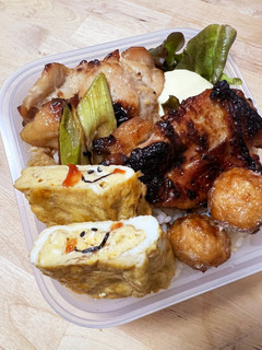 味付け簡単!鶏もも肉の甘味噌漬け焼き弁当-レシピのメイン写真
