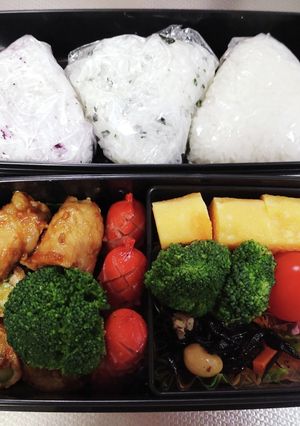 高1息子弁当　4/27　覚書15-レシピのメイン写真