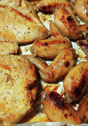 漬けて焼くだけ！山賊焼き風グリルチキン-レシピのメイン写真