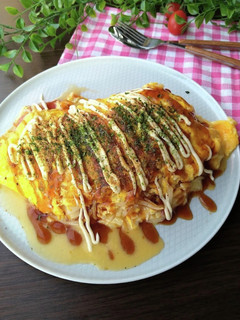 もやしのみ!明太餅チーズとん平焼き-レシピのメイン写真