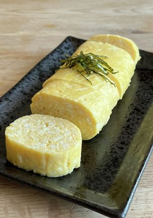 卵1個*レンジで*豆腐入り卵焼き-レシピのメイン写真