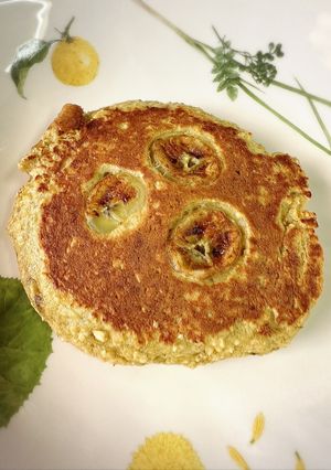 オートミールパンケーキ-レシピのメイン写真