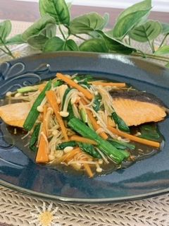 鮭の野菜あんかけ-レシピのメイン写真
