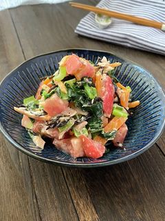 トマトひじきのツナマヨサラダ-レシピのメイン写真