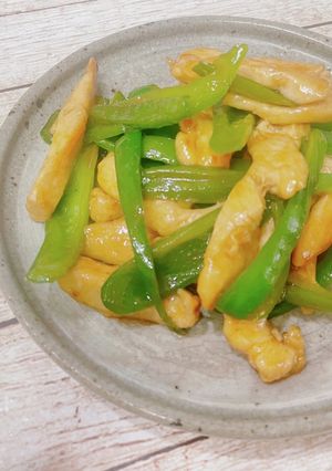 簡単チンジャオチキン-レシピのメイン写真