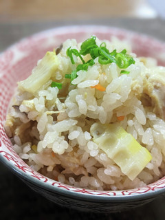 たっぷり筍と鶏の炊き込みご飯-レシピのメイン写真