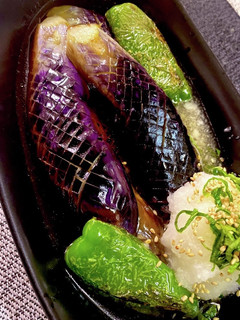 簡単★麺つゆで茄子とピーマンの焼き浸し-レシピのメイン写真