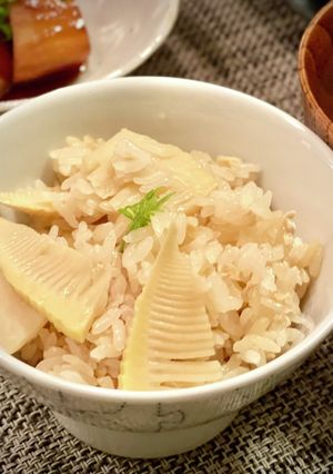 旬のシーズンに一度は食べたい　筍ごはん！-レシピのメイン写真