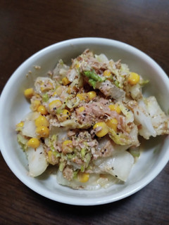 白菜とツナ入りの無限サラダ-レシピのメイン写真
