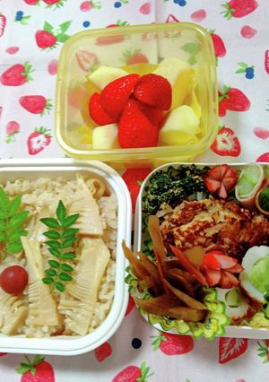 筍ご飯☆お弁当-レシピのメイン写真