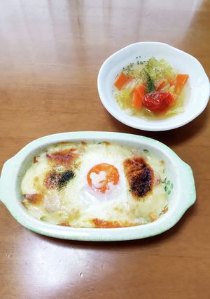 たまごとホワイトソースのドリア♪-レシピのメイン写真