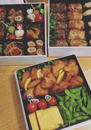お弁当覚え書き（運動会）-レシピのメイン写真