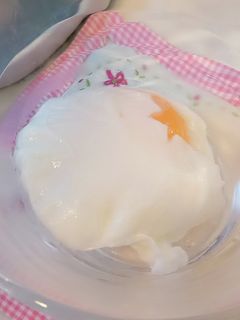 ポーチドエッグ-レシピのメイン写真