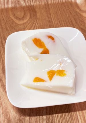 しっかり固めの牛乳かんてん-レシピのメイン写真