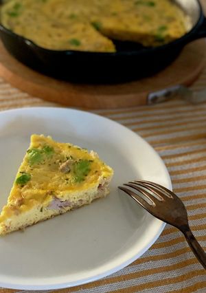 ＊ツナと枝豆のスパニッシュオムレツ＊-レシピのメイン写真