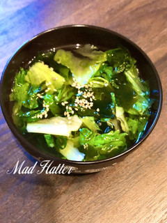 簡単ver.レタス中華スープ-レシピのメイン写真