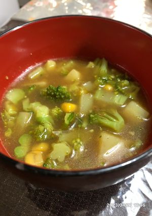 野菜たっぷりカレースープ-レシピのメイン写真