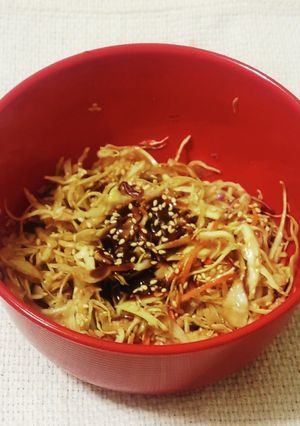 “千切りキャベツ胡麻トンカツソース”-レシピのメイン写真