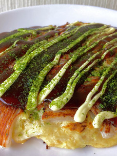 ポリ袋でオートミールと豆腐のお好み焼き-レシピのメイン写真
