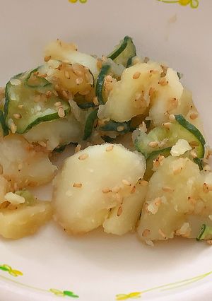 じゃがいもの酢の物☆給食メニュー-レシピのメイン写真