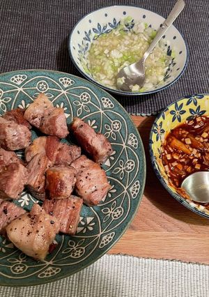 ネギダレで食べる豚焼肉-レシピのメイン写真