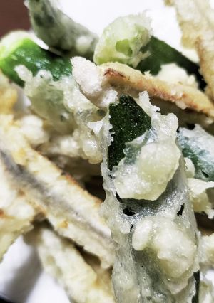 オクラ.ゴボウの棒 揚げ！厨房ばあばぁ！-レシピのメイン写真