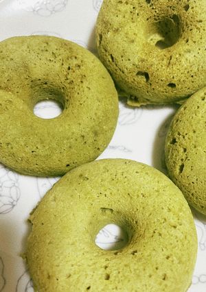 おからパウダーで抹茶ドーナツ-レシピのメイン写真