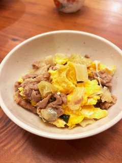 豚肉とキャベツと大葉の塩炒め-レシピのメイン写真