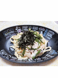明太カルボナーラうどん-レシピのメイン写真