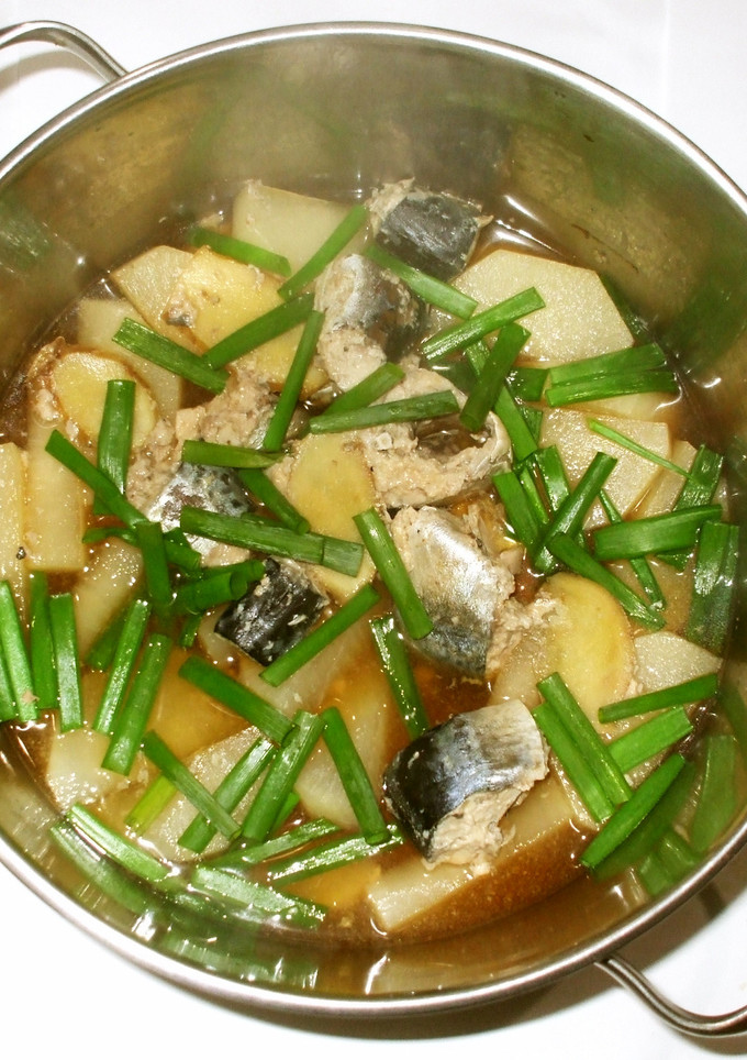 さば缶大根煮物♪むくみ腫れに簡単漢方薬膳-レシピのメイン写真