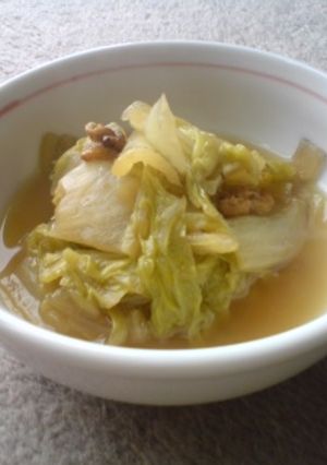 やさしい☆水・ダシなし！白菜の煮ぐい-レシピのメイン写真