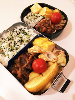 大学2息子、高2娘弁当 23/4/28-レシピのメイン写真