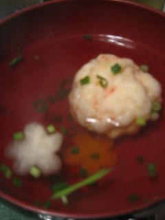 えびしんじょのお吸い物☆手抜き~☆-レシピのメイン写真