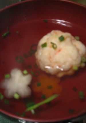 えびしんじょのお吸い物☆手抜き～☆-レシピのメイン写真