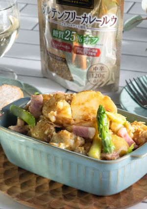 春野菜のカレーポテサラ-レシピのメイン写真