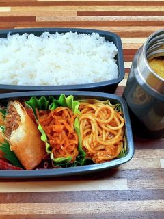 高校生男子お弁当23年4月28日-レシピのメイン写真