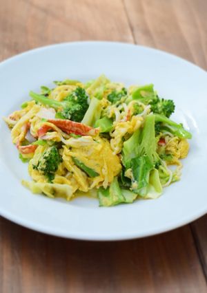 春野菜の卵和え-レシピのメイン写真
