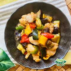 รูปของ グリル野菜の簡単オイスターソース炒め