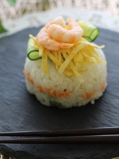 ミニケーキ寿司-レシピのメイン写真