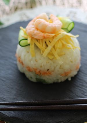 ミニケーキ寿司-レシピのメイン写真