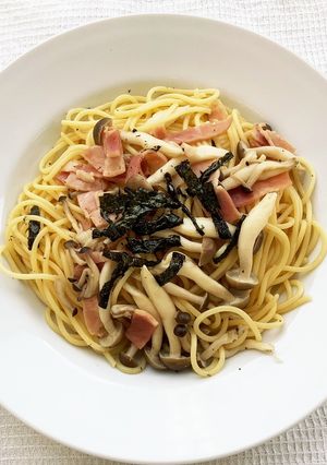 バター香る簡単和風パスタ-レシピのメイン写真