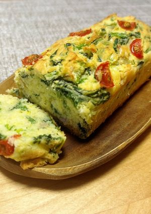 離乳食にも★野菜たっぷり米粉のケークサレ-レシピのメイン写真