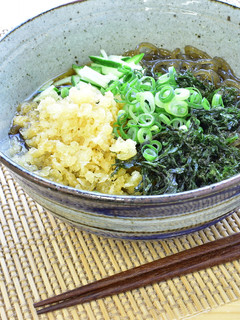 冷やしたぬきもずく麺-レシピのメイン写真
