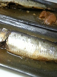 いわしorアジの梅煮-レシピのメイン写真