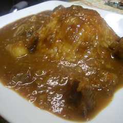 รูปของ とろとろ牛すじカレー☆味噌がミソ☆