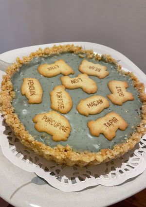 たべっ子どうぶつ藍生チョコタルト-レシピのメイン写真